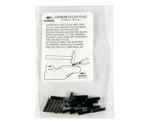 Carbon Hole Filler For Skates Pack Of 20